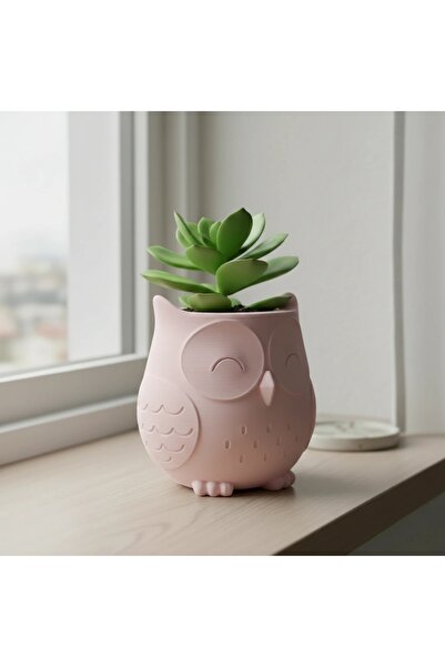OEM Ghiveci Decorativ Bufniță Stil Japandi - Suport Plante Mici