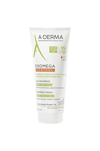 A-DERMA Exomega Control Μαλακτικό Γάλα 200ml