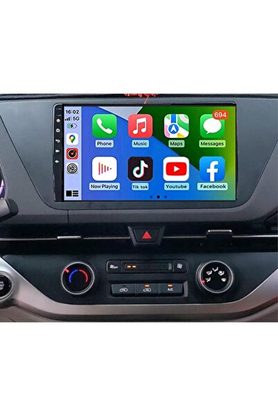 Carplayer شاشة أندرويد لسيارة كيا كارينز موديل 2019-2023، 6 جيجابايت رام، 128...