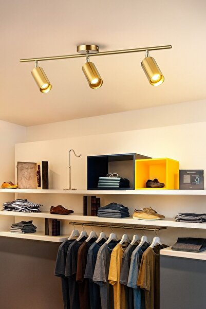 Luzarana Spoti 3'Lü Eskitme Renk (GÜN IŞIĞI) Modern Tasarım Salon - Mutfak - ...