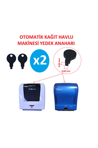 PB Poyraz Bioplast FLO Otomatik Kağıt Havlu Dispanseri Yedek Anahtarı - 2 Adet