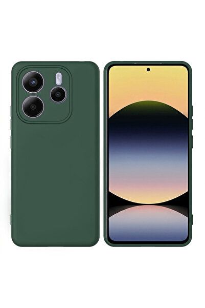 O Ozone Silicone Case for Redmi Note 14 | Full Body Silky Soft Touch Shockpro...