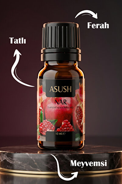 ASUSH Nar Esansiyel Yağ 10 ML – Tatlı, Meyvemsi ve Kalıcı Ortam Kokusu