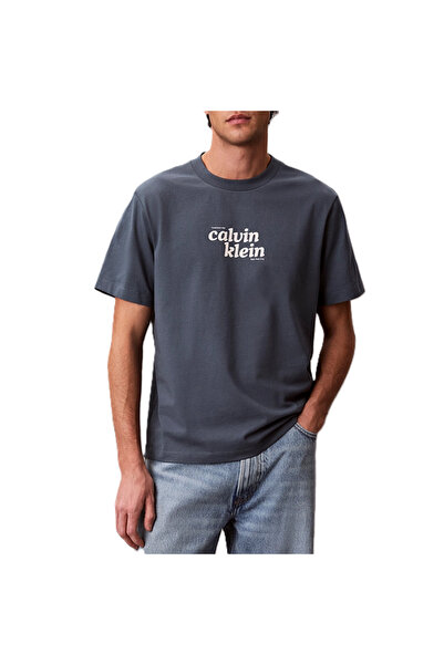Calvin Klein Tricou SS 20S CALVINKLEIN TRVL FONT GRA Barbati