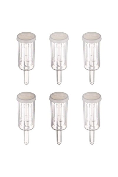 Yongsheng Pack Of 6 Plastic Airlock Clear