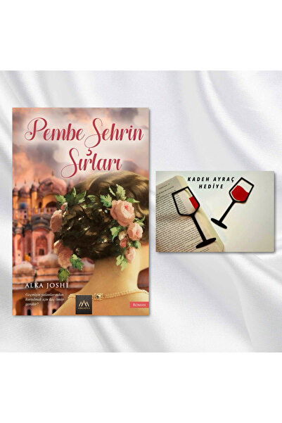 Arkadya Yayınları Secrets of the Pink City / Gift Bookmark with a Goblet Figure