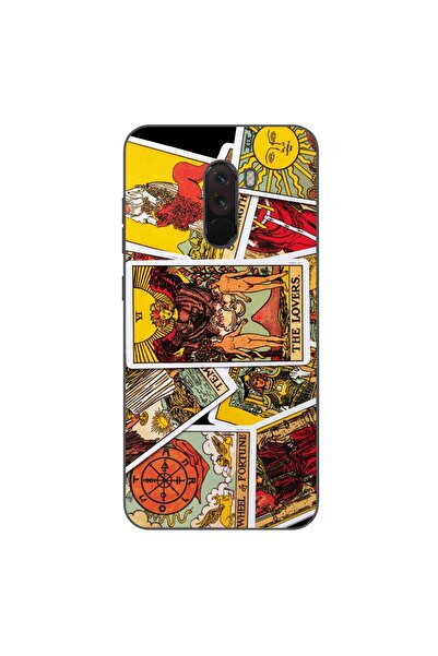 OEM Husa compatibila cu Xiaomi Pocophone F1 Silicon Gel Tpu Model Carti Tarot