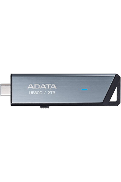 Adata Stick de memorie UE800, USB-C 3.2, Capacitate 2 TB, Argintiu, AELI-UE80...