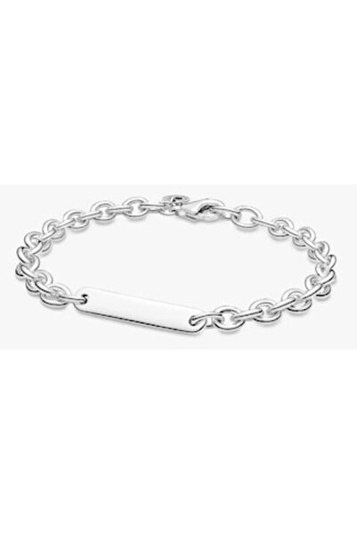 Pandora Bratara cu zale si bara personalizabila Argint 925 - 20 cm