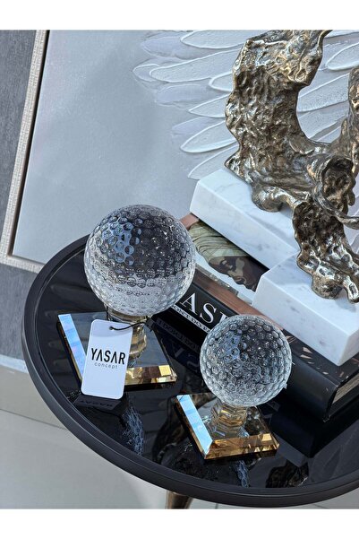 YASAR CONCEPT Orbis Kristal Kürę Set Bal