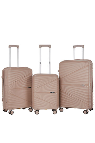 Vittag 3-Piece Luggage Set, Polypropylene Material, Lightweight, TSA Lock, 36...