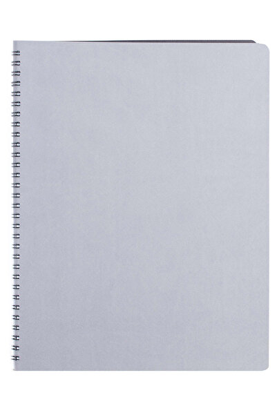 Ego Spiral-bound A4 Undated Agenda Grey Siena