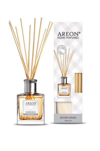 Areon Αποσμητικό χώρου με στικς Ασημένιο Λινό