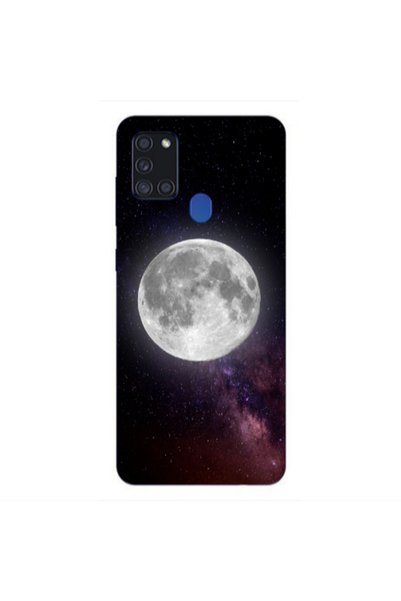 Other Samsung A21S Moon and stars Transparent Silicone TPU Θήκη