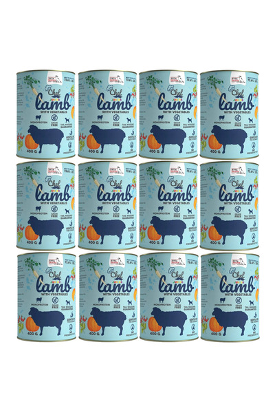 Syta Micha Miel cu legume Hrană umedă pentru câini la conservă 12x400g