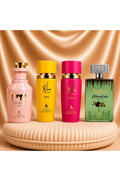 Ayelet Set de 4 parfumuri orientale (3 x pentru femei + 1 x unisex) - Eclat +...