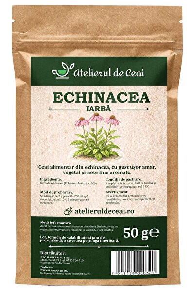 atelierul de ceai Ceai de iarbă de echinacea