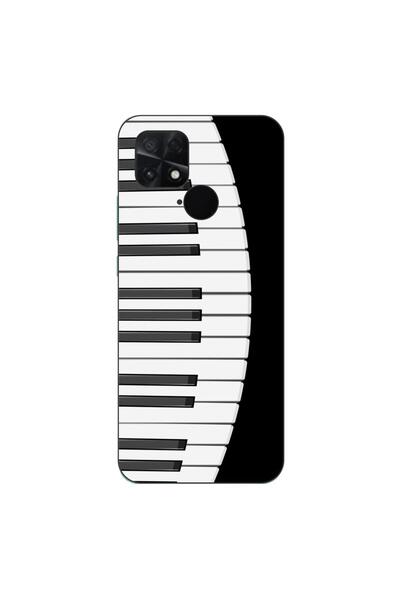 OEM Case compatible with Xiaomi Poco C40 Silicone Gel Tpu Piano Keys Pattern
