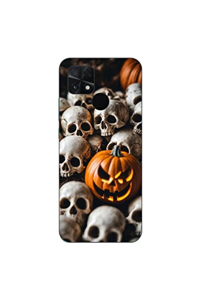 OEM Husa compatibila cu Xiaomi Poco C40 Silicon Gel Tpu Model Halloween Patte...