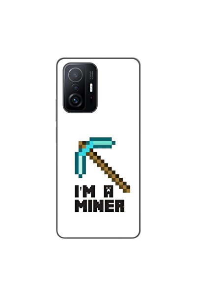 OEM Case compatible with Xiaomi Mi 11T, Mi 11T Pro Silicon Gel Tpu Minecraft ...