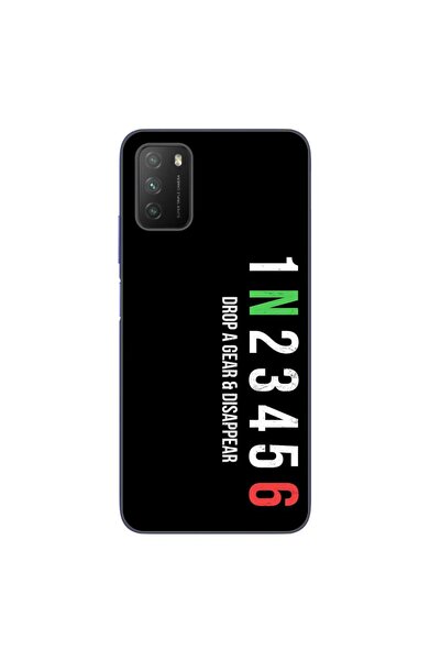 OEM Case compatible with Xiaomi Poco M3 Silicone Gel Tpu Gears Pattern