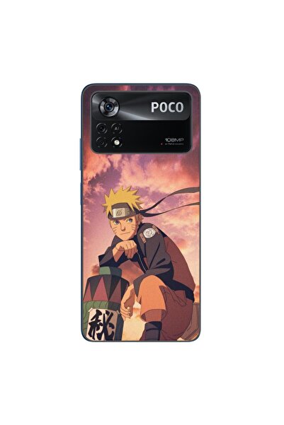 OEM Калъф, съвместим с Xiaomi Poco X4 Pro, силиконов гел TPU, с мотив  "Нарут...