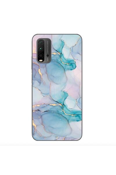 OEM Case compatible with Xiaomi Redmi 9T Silicone Gel Tpu Pattern Abstract Wa...