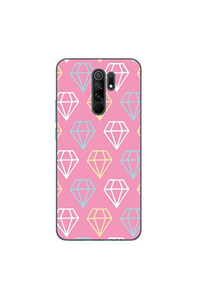 OEM Husa compatibila cu Xiaomi Redmi 9 Silicon Gel Tpu Model Diamond Pattern ...