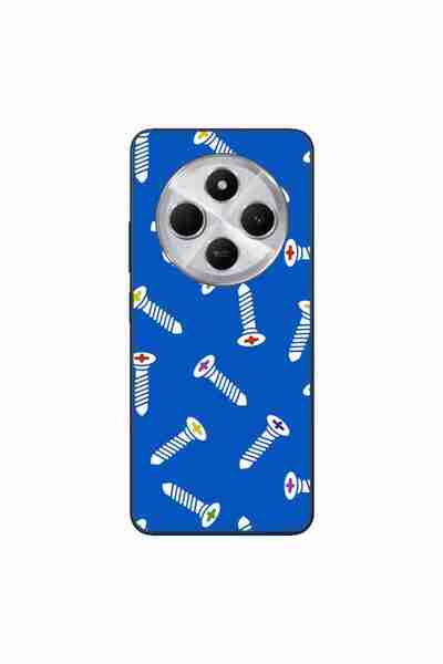 OEM Case compatible with Xiaomi Redmi 14C Silicone Gel Tpu Model Screws Pattern