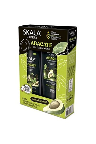 skala brasil Skala - Expert - Avocado Shampoo and Conditioner Kit (2x325ML) -...