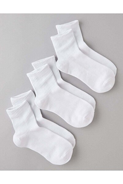 AMERICAN EAGLE AE Boyfriend Socks 3-Pack