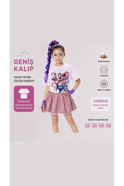 bemora kids Kpop Hunrtix majica Rumi Mira Zoey majica sa printom