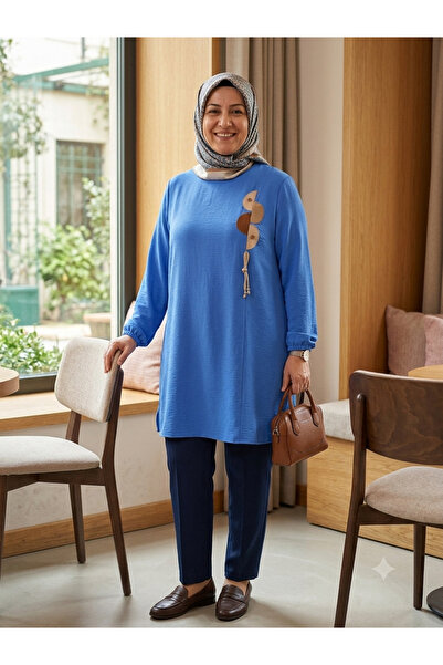 MYSTİL Yazlık Ayrobin Kumaş Şık Tunik