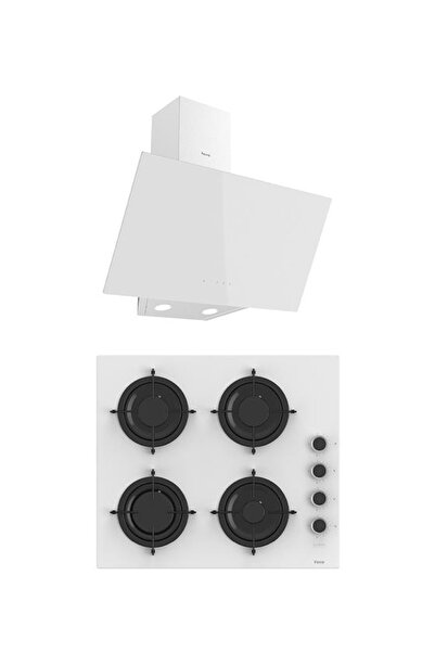 Ferre MEGA SERİSİ 2'Lİ ANKASTRE SET OCAK+DAVLUMBAZ (D078-CS206)