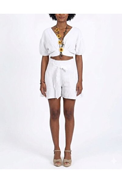 Yena Tekstil 100% Cotton Muslin Olivia Blouse