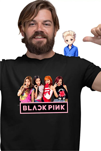 OEM Tricou Barbati BlackPink Dream Team Kpop Merch