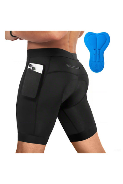 Choice8 L black Men's Performance Cycling Shorts with 3D Pad, Road and Mounta...