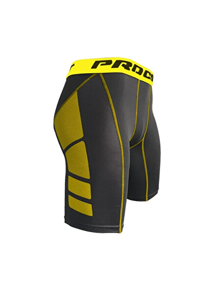 Choice33 XXXL T-FD8001-YE Men's Fashion Compression Shorts Gym Running Shorts...