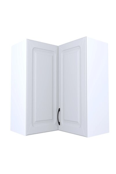 Sani Corp de bucătărie de colț superior, Kvadric, 60 x 32 x 72 cm, Alb