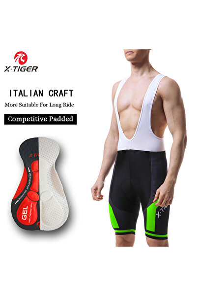 Choice4 شورت ركوب الدراجات X-TIGER مقاس XXXL بألوان متعددة، شورت صيفي للرجال ...