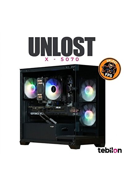TEBİLON UNLOST X-AMD RYZEN 7600-ASUS PRIME RTX 5070 12GB-ASUS B650M R-16GB- 1...