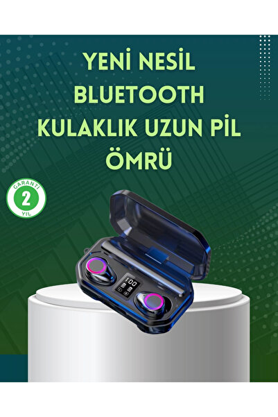 ARMÜZ سماعة بلوتوث تعمل باللمس - مزودة بخاصية إلغاء الضوضاء