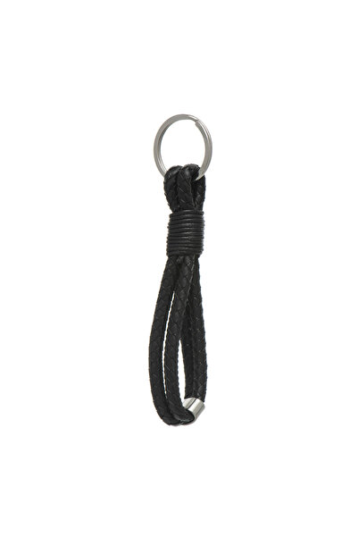 karatis Κλειδοθήκη Μπρελόκ Δερμάτινη Μαύρη Karati B03-005W