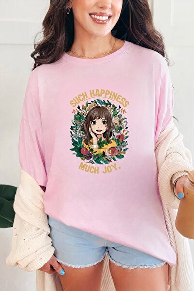 Sarah's Boutique Women's T-shirt – 100% cotton – Such Happiness