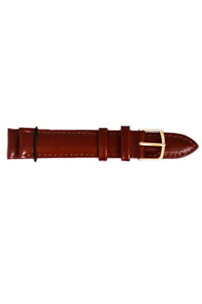 OEM Curea de ceas Jastrap căptușită din piele maro (15393-JA-BROWN-G) 18mm
