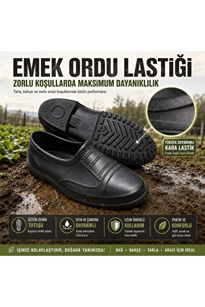 ÇİĞDEM KUNDURA Emek Ordu Lastiği