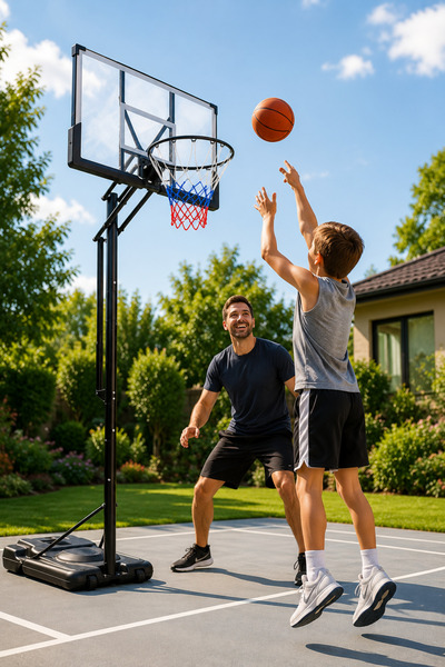 Eurobasket Ρυθμιζόμενο Κινητό Στεφάνι Μπάσκετ 1.45–3.05 μ., Σανίδα 112x72 εκ....
