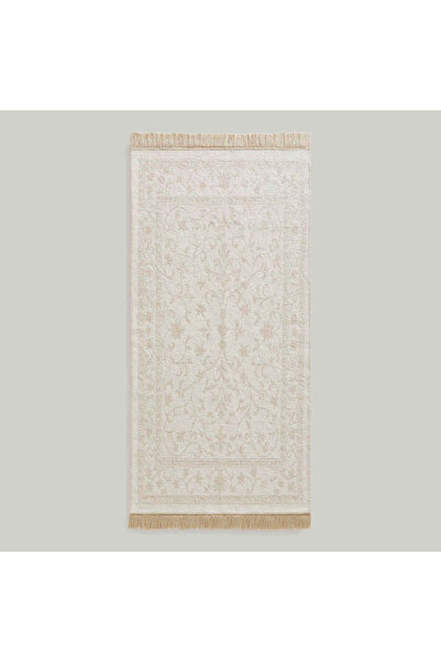 Linens Floret Kilim 80x150 Cm Vizon Ekru
