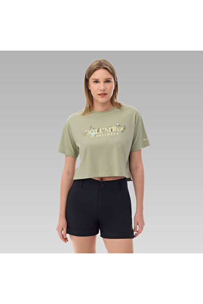 Columbia CSC Outback Crittters Crop Kadın Kısa Kollu T-Shirt