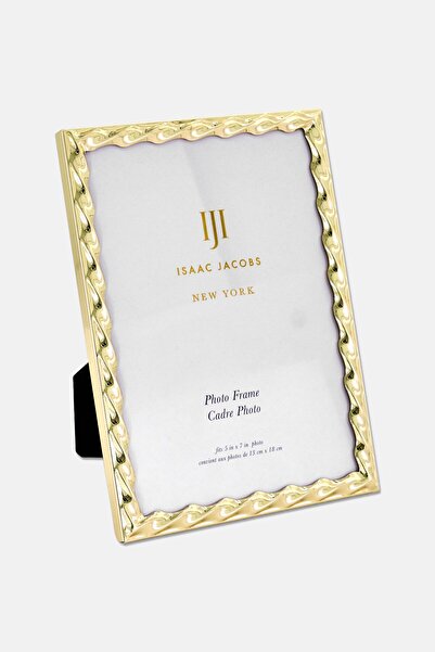 Isaac Jacobs Plated Metal Glass Frame, Gold